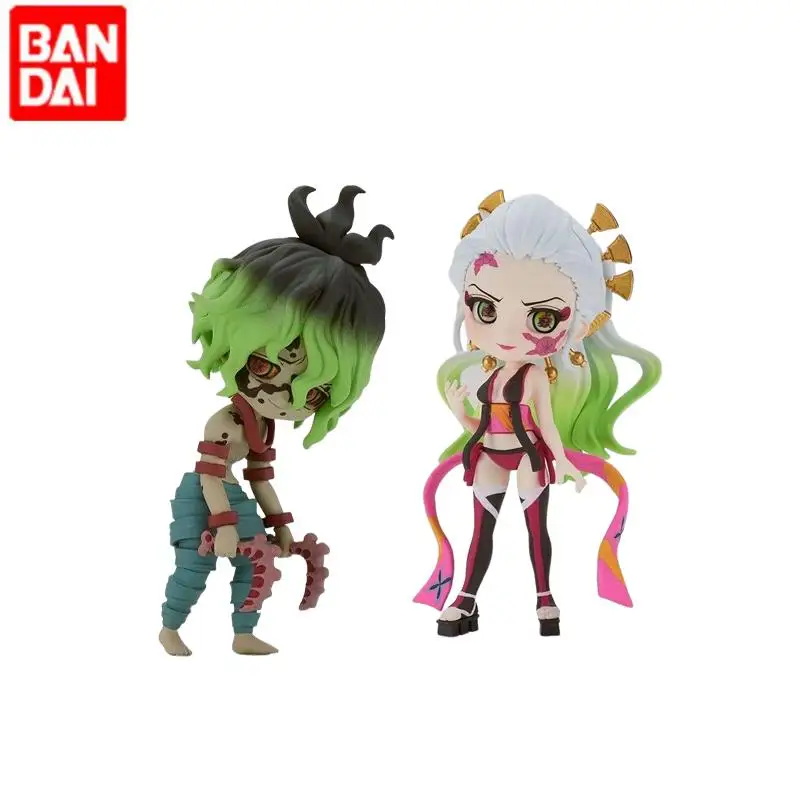 반다이 반프레스토 Qposket 악마 슬레이어 Kamado Nezuko Daki Giyuutarou 피규어 모델 정품 데스크탑 장식 장난감 선물 귀여운 인형