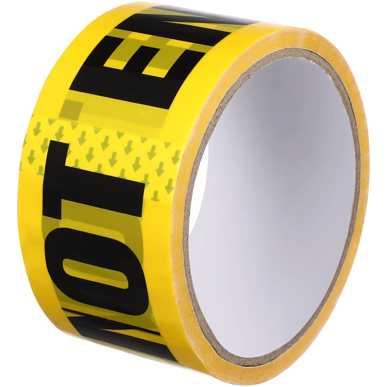 Do Not Enter Safety Tape Heavy Duty Wear-Resistant Waterproof Self Adhesive Sticker PVC Warning Tape for Pipes Floors Walls