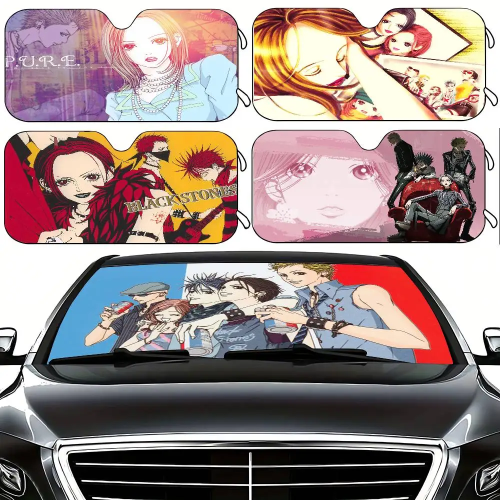 NANA スタイリッシュでトレンディなフロントガラスサンシェード、車のフロントガラスカバー、車のサンシェードカーテン、車の日焼け止めカバー