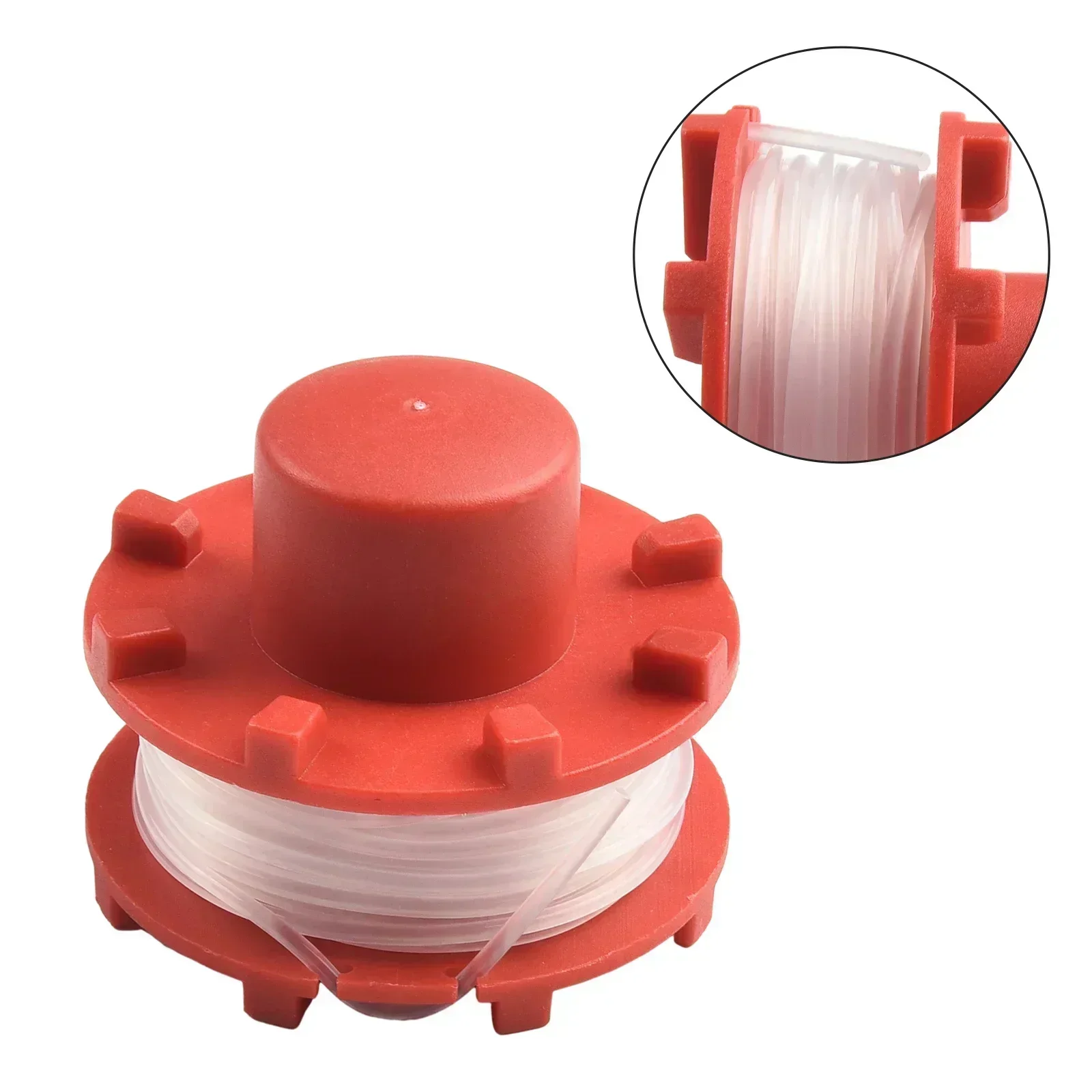 Reliable Grass Trimmer Accessory For Einhell GECT 3630 Li E Replacement Line Spool 8m Nylon Thread Easy To Install