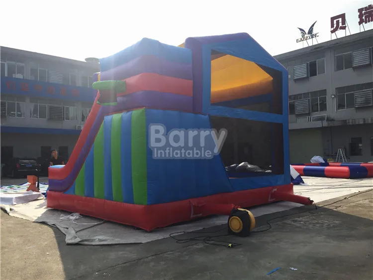 High Quality Customize Wholesale Commercial Big Bouncy Castle with Cartoon Printing China Factory Since 1997