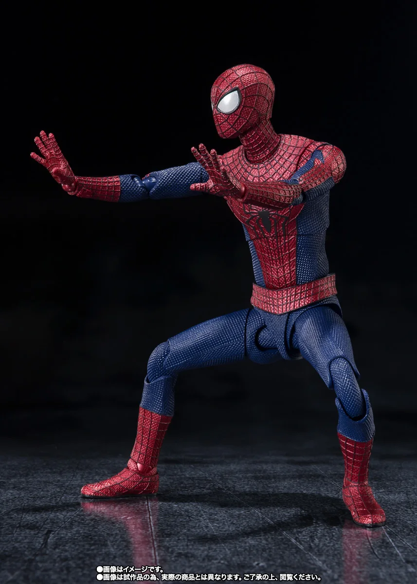 Bandai The Amazing Spider-Man Peter Parker Marvel Action Figure SHF Figuarts Movable Joint Collection Model Toys Doll Kids Gift