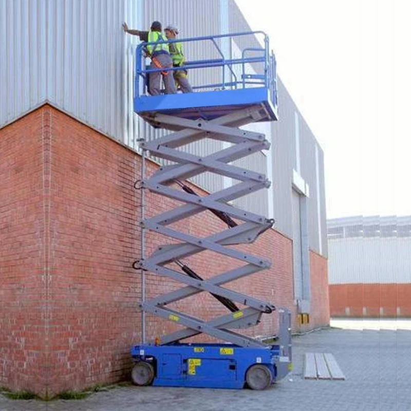 

Мобильный 6 м 500 кг электрический гидравлический ножничный подъемник сверхмощная воздушная рабочая платформа самоходное оборудование для продажи горячая цена