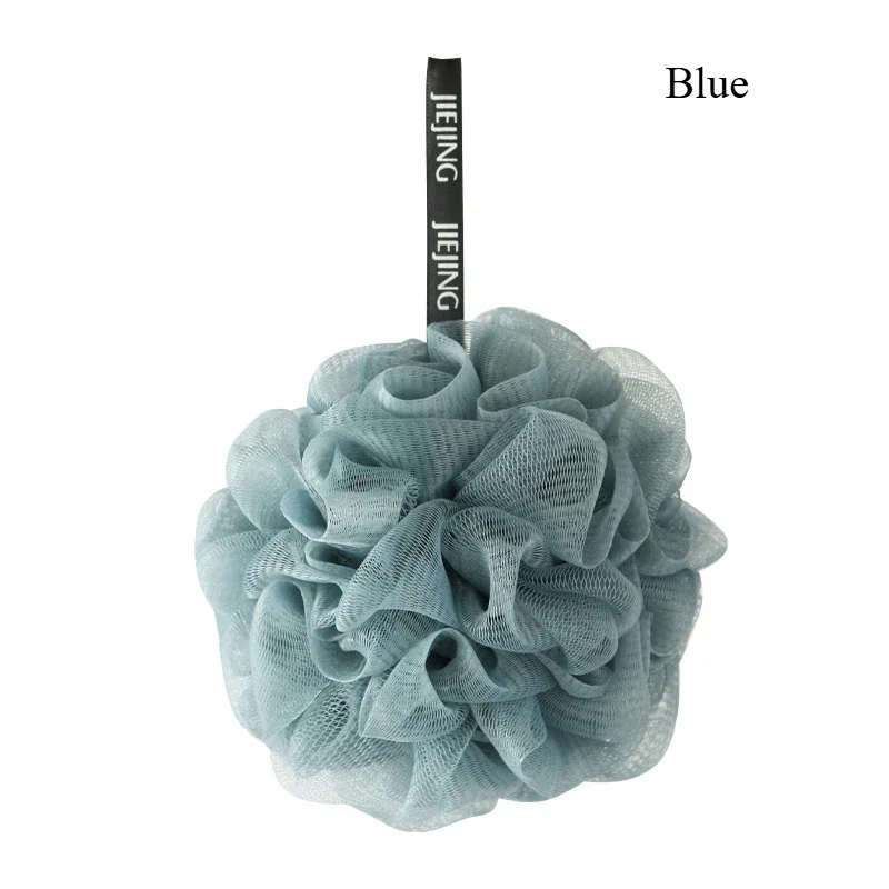 Soft Mesh Bath Sponge Balls Foaming Sponge Shower Exfoliating Body Scrubber Cleaning Tool Bath Bubble Balls Bathroom Accessories