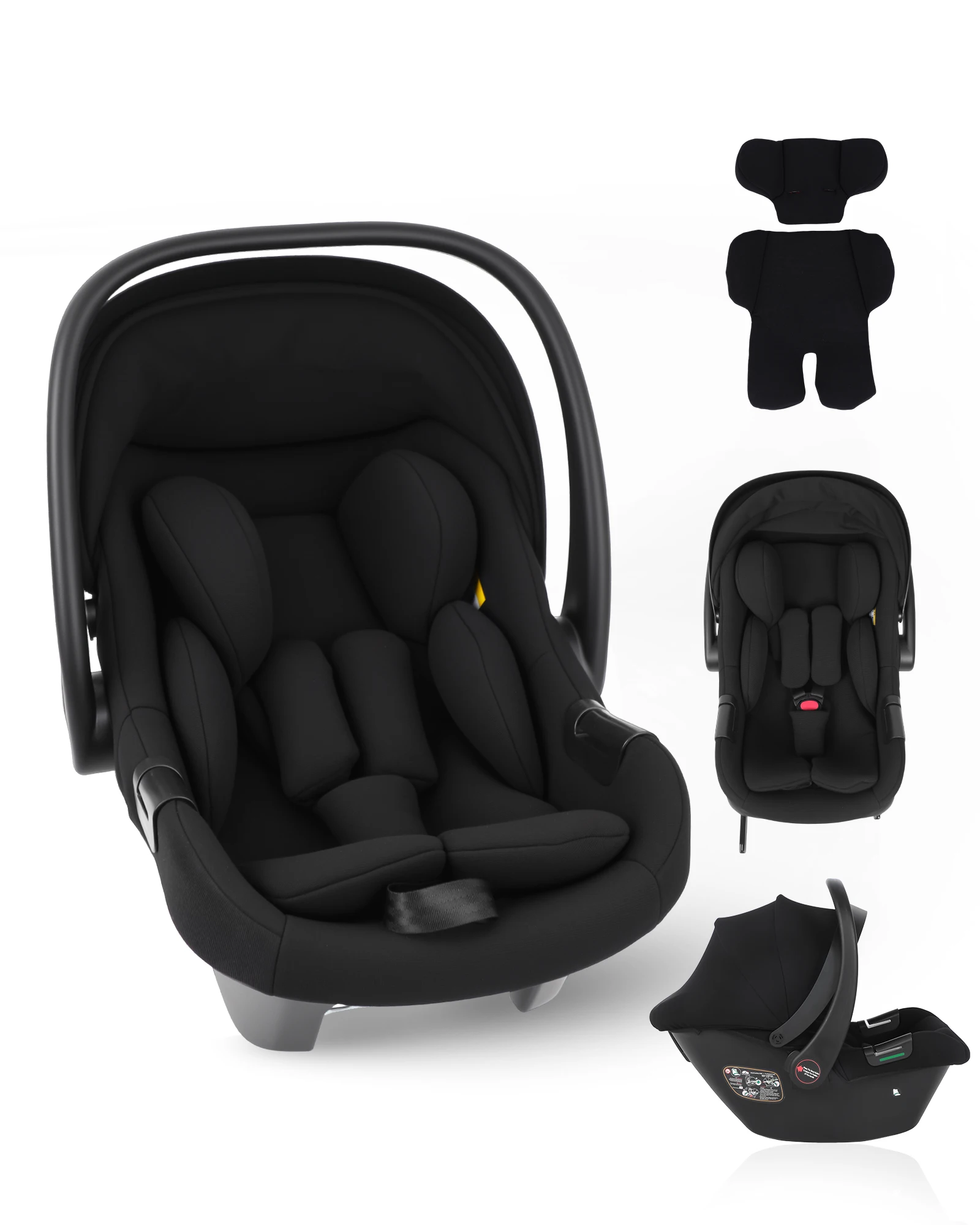 Fotelik samochodowy dla niemowląt od 0 do 15 miesięcy (40-85 cm) 13 kg z bazą ISOFIX i systemem I-Size