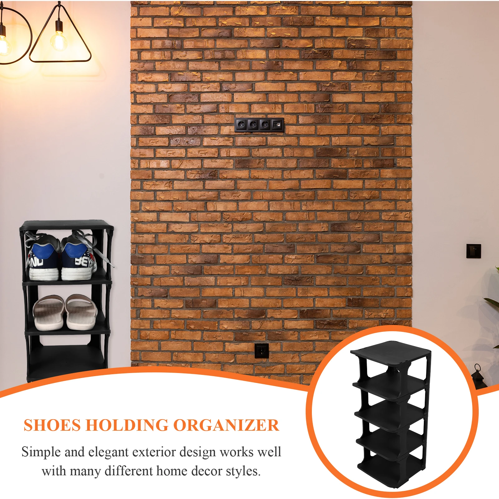 

Storage Shoe Rack Shoes Stand Organizer Organizers Store Mats Closet for Slots Racks Portable Stacker