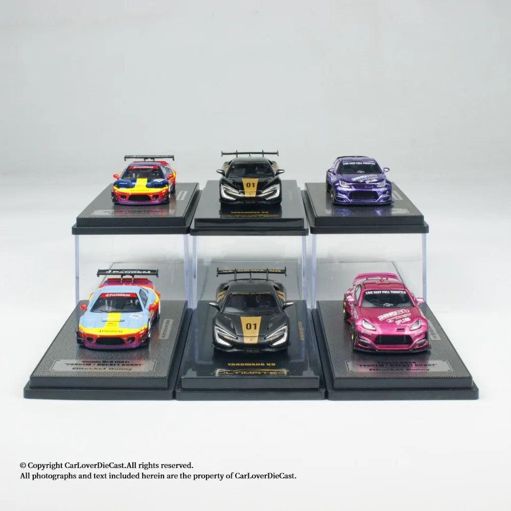 INNO 1:64 TOYOTA GR86 Honda NSX (NA1) PANDEM ROCKET BUNNY APAxpo 2025 Event Edition Alloy Car Model Chase Collection Gift