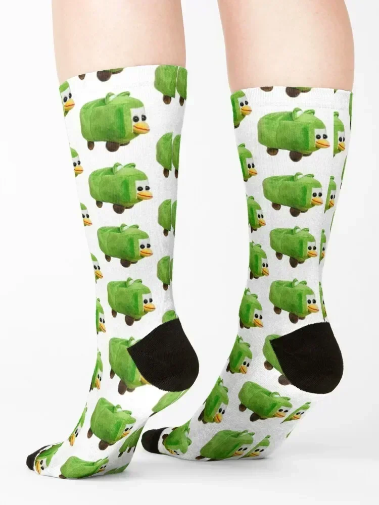 Green Cube-py Socks snow Non-slip Children's christmas gifts Socks For Man Women's