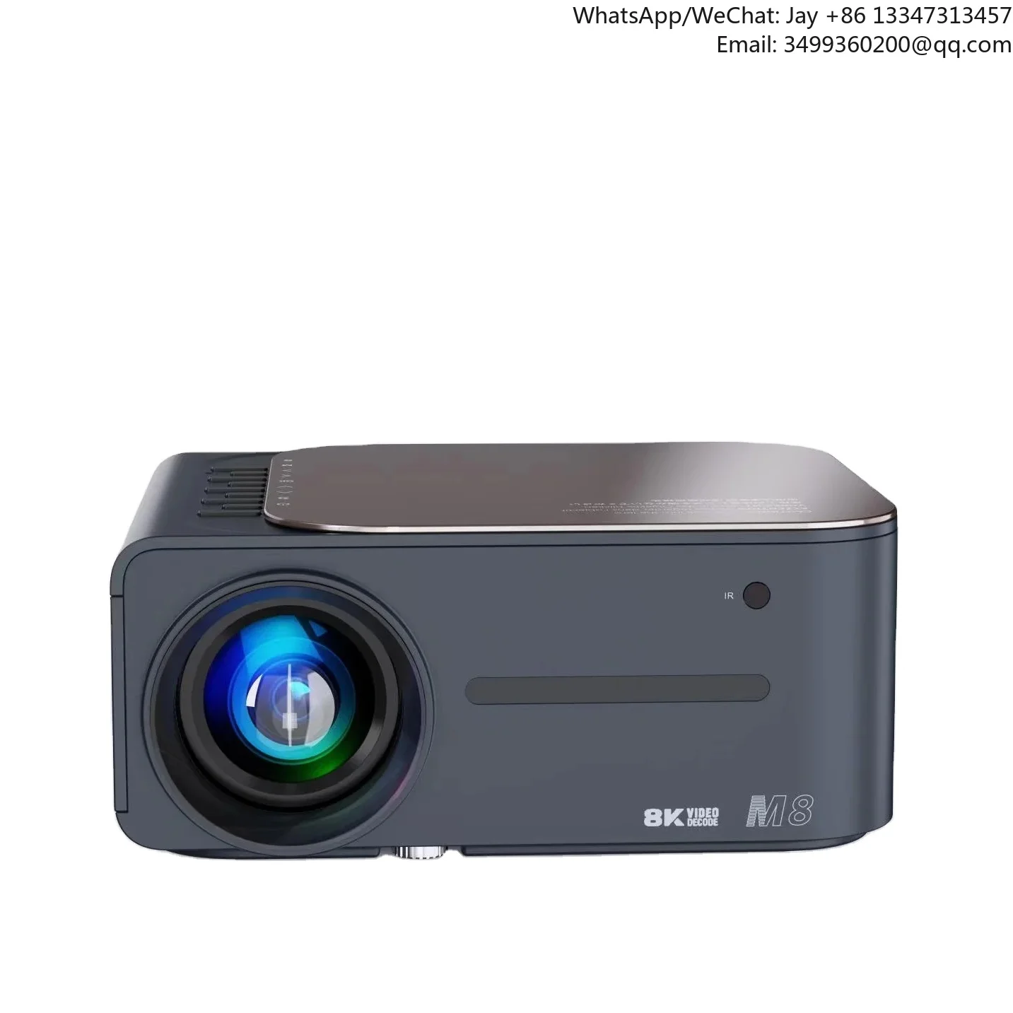 

Portable Projector M8 Android 9.0 Lcd Led Support 8K 3D Multi-language WIFI 2.4G&5G 400 Lumens Portable Home Theater