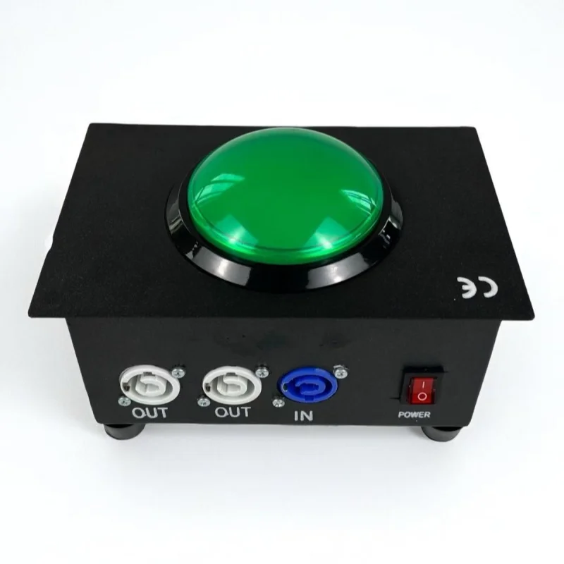 Red Button Controller to Holi Powder Shooting Machine Wedding Event Music Concert Stage Special effect CO2 jet Fire Baby Shower