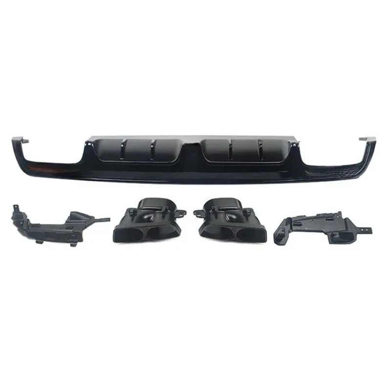 

Rear Bumper Lip S63 BS Style Rear Diffuser for S CLASS W222 Black Bobykit 2014-2017