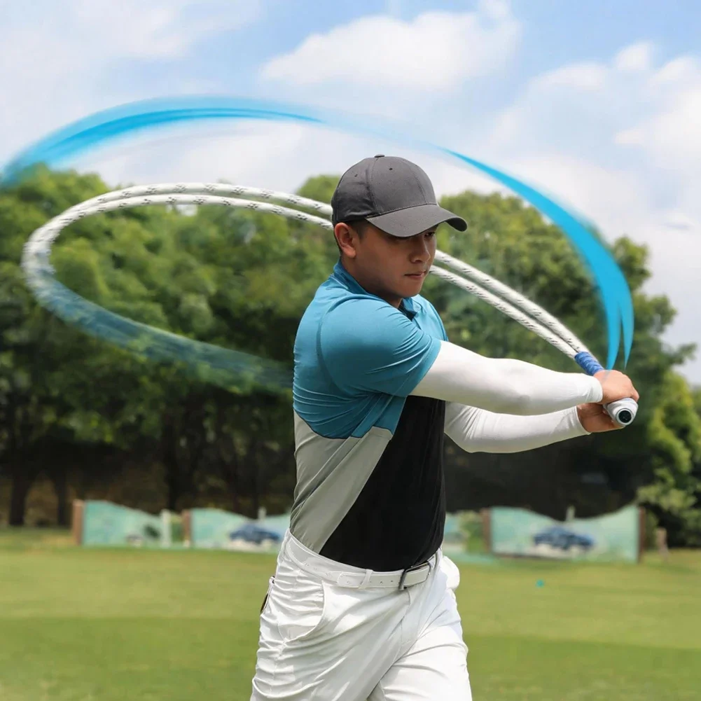 Golf Swing Rhythm Improvement Trainer Indoor Training Rope Enhances Flexibility Practice Equipment Golf Swing Aid view 6