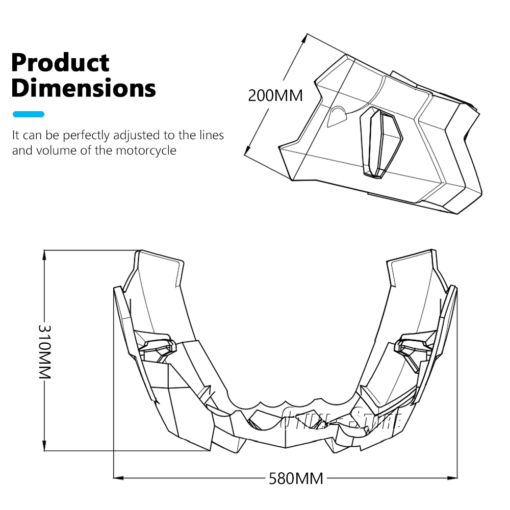 For Honda CB 1000R CB 1000 R CB1000R New Engine Guard Cover cb1000r 2019-2024 Lower Bottom Plate Splash Chassis Protection Kit