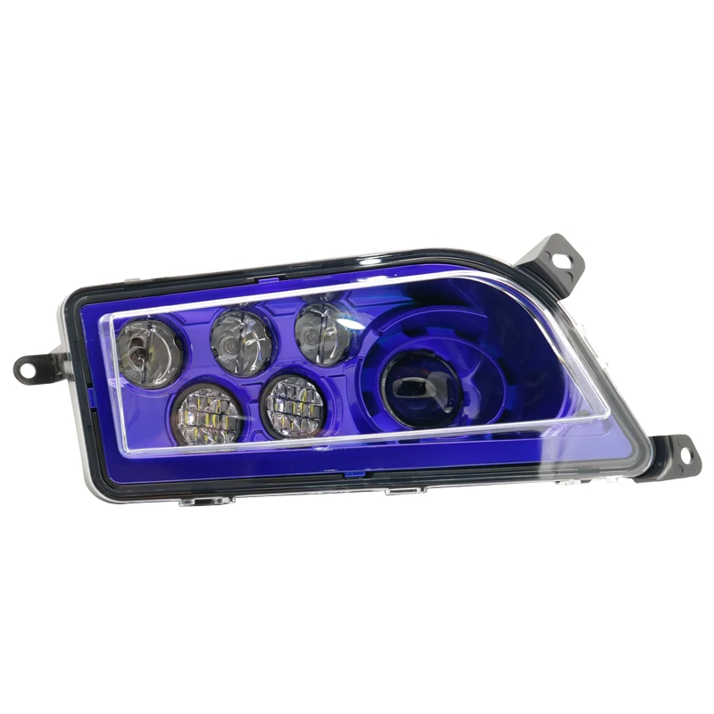 ATV/UTV Parts & accessories LED headlight for ATV 40W Black front Headlamp for UTV 32V Polaris RZR1000 for headlight