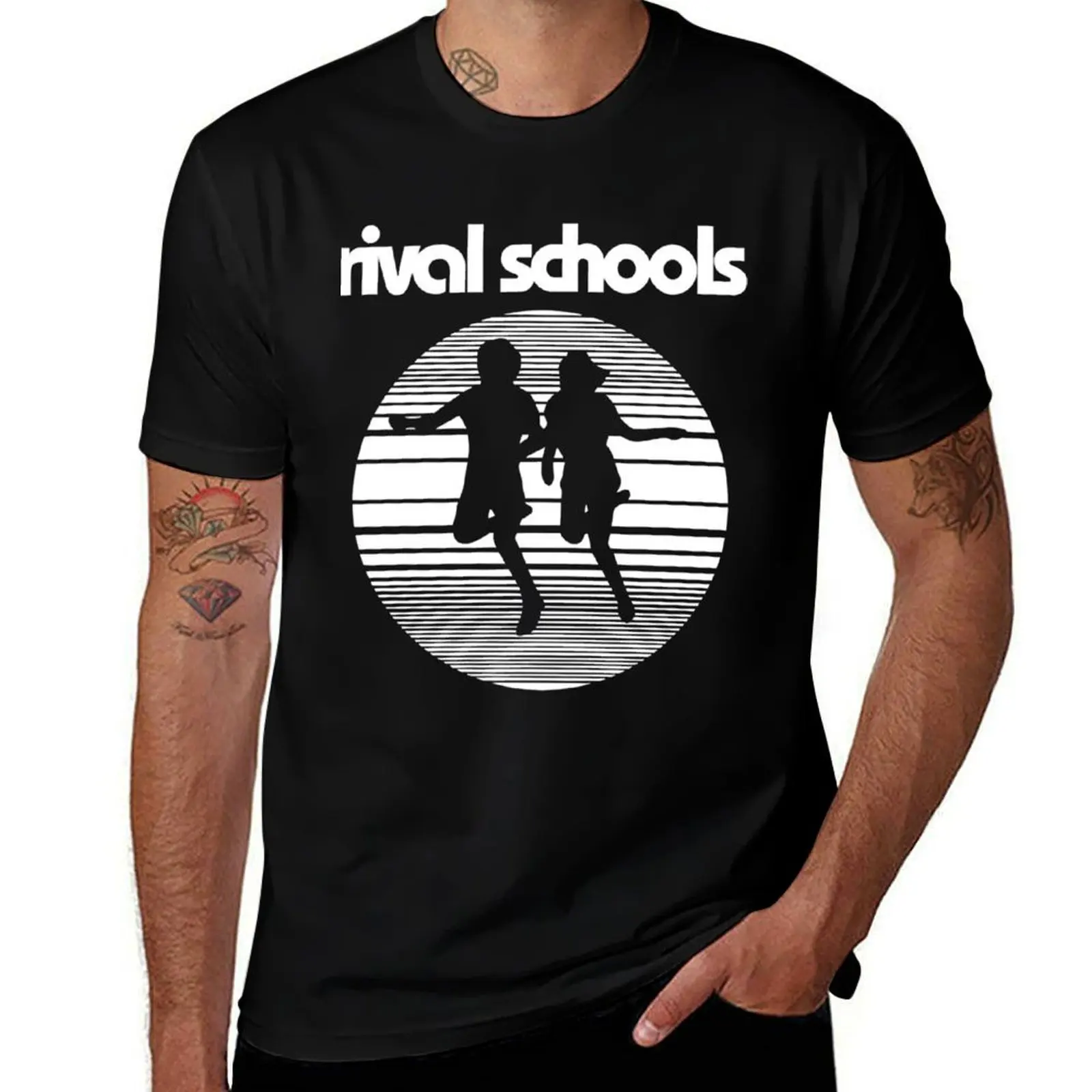 Rival Schools band United by Fate Classic . T-Shirt Novelty Graphic Tee Shirt