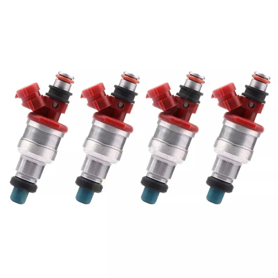 

4Pcs Fuel Injectors Compatible with 89-95 Toyota 4Runner Pickup T100 22RE 2.4L 23209-35040 23250-35040