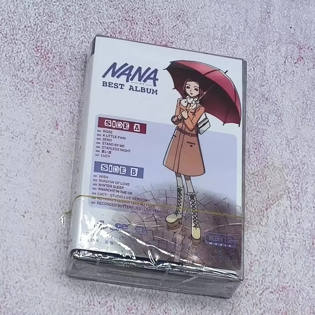 Anna Tsuchiya NANA BEST Album Music Magnetic Tape Metal CD Cassettes Cosplay Walkman Car Recorder Soundtrack Box Collection Gift