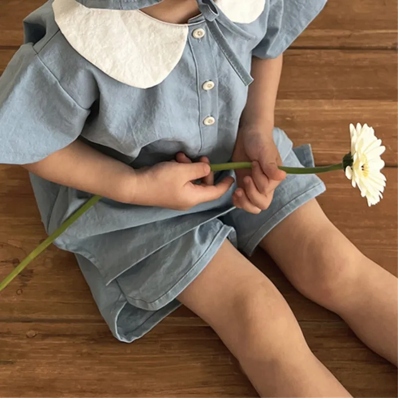 طفل موضة الصلبة منامة دعوى أبلى ملابس الطفل 0-5Y الوليد بيبي بوي ملابس قطنية مجموعة قميص + السراويل 2 قطعة طفل رضيع