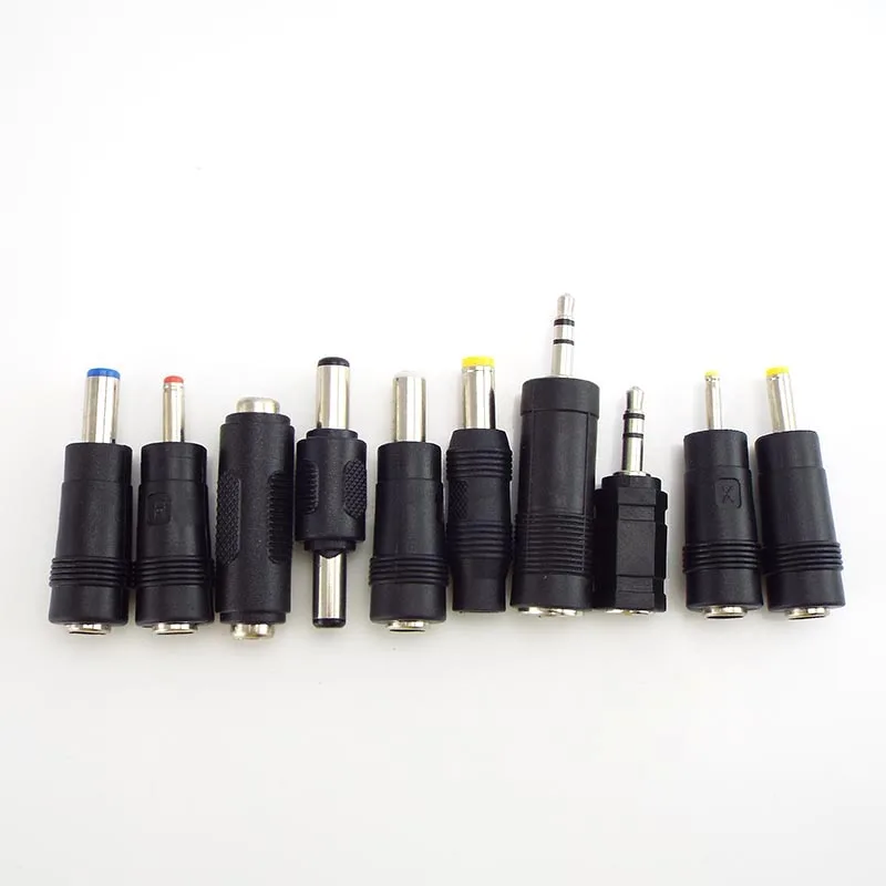 DC Power Adapter 5.5*2.1mm 2.5mm 3.5mm 1.35mm Female to Male Adaptor Connectors PC tablet CCTV Power Jack Plug U26