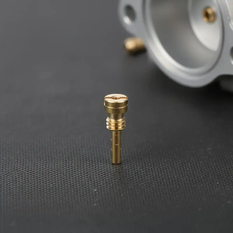 10PCS Carburetor Slow Jet Nozzle Kit High Quality Brass Material Motorcycle Carb Replacement Repair Accessory Kit