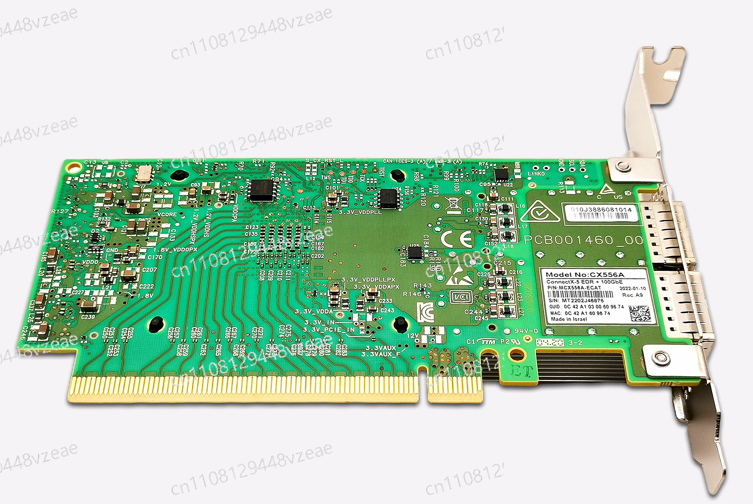 100Gbe Qsfp28 Network Card - Sunucu Kartı EDR IB (100Gb/s) ve
