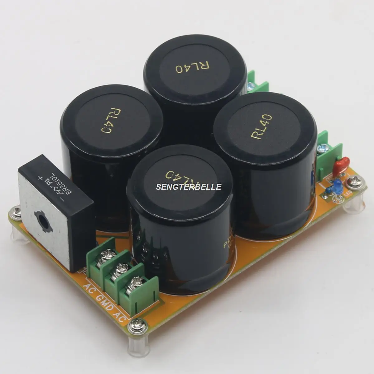 HiFi Dual Power Supply Rectifier Filter Board 35A Power Kit For Amplifier PSU
