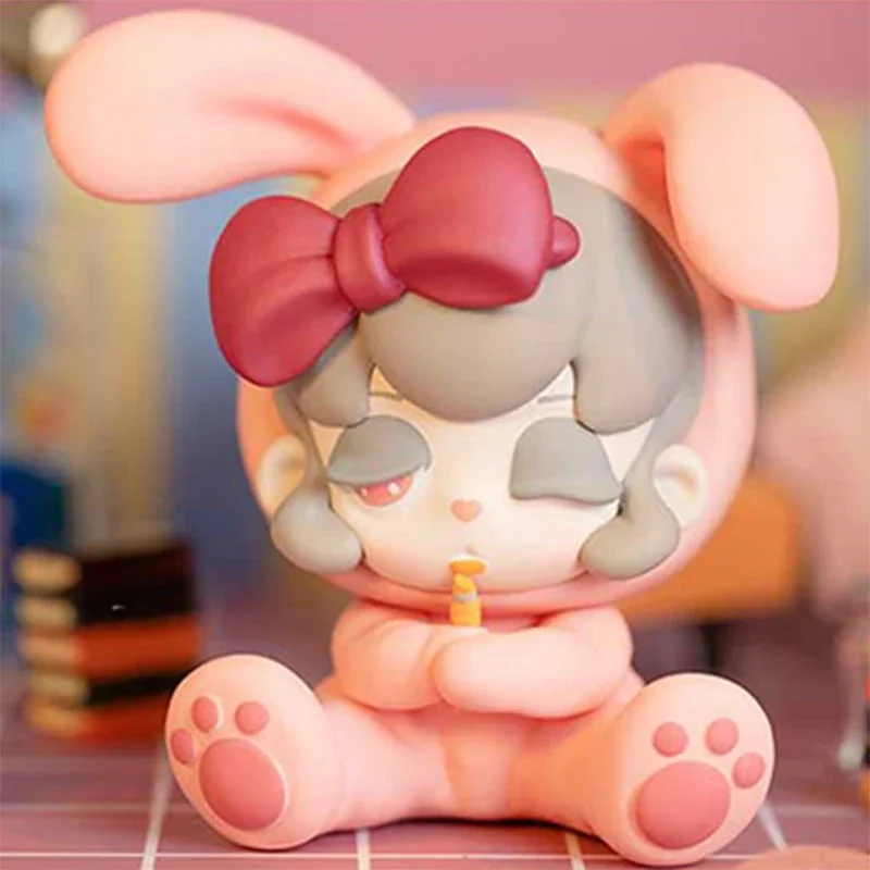 Sleepie Cub Cub Pajama Party Series Blind Box Toys Anime Action Figure Kawaii Doll Model Surprise Bag for Girls Christmas Gift