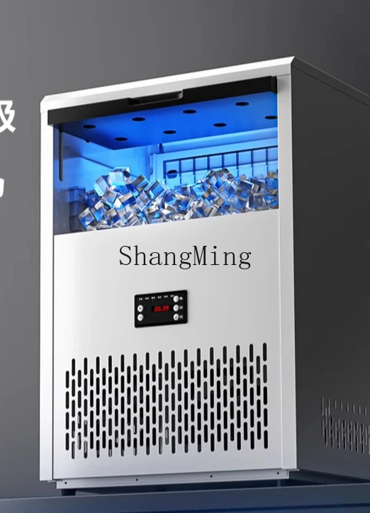 ZYY التجارية الصغيرة الحليب الشاي متجر مقهى آلة صنع الثلج التلقائي آلة مكعبات الثلج الكبيرة