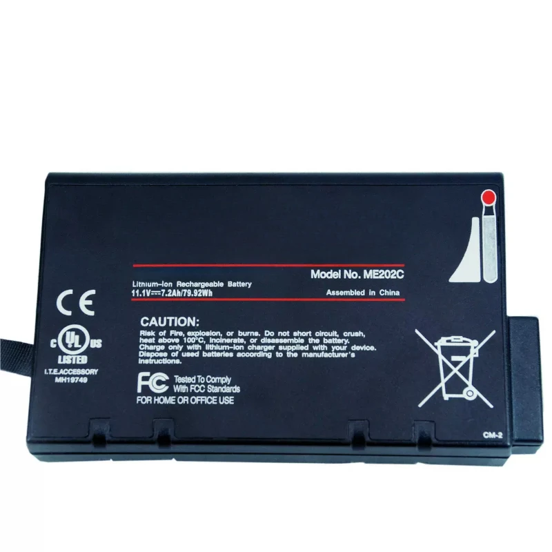 For VS2 VM4 VM6 VM8 VM3 VS3 V24E M6 Monitor Ventilator Battery ME202C