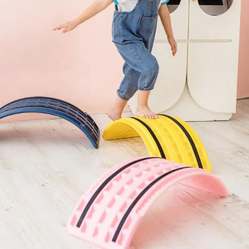 Balancín de entrenamiento sensorial para niños, tabla de equilibrio oscilante, balancín para niños pequeños, equipo de entrenamiento de equilibrio