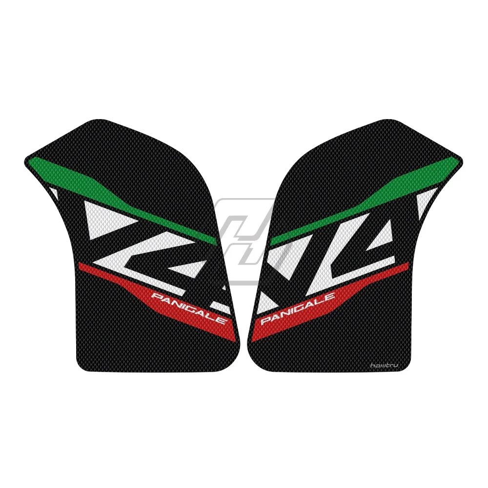 

Motorcycle Anti-slip Side Tank Pad Protection Knee Grip Mat for Ducati Panigale V4 V4S 1100 Corse SP 2018-2022