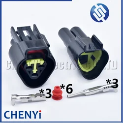 3 Pin Instrument connector Throttle Turn Grip Plug FW-C-3M-B FW-C-3F-B For Sur Ron Bee S X Motorcycle Keeway Cruiser Blackster