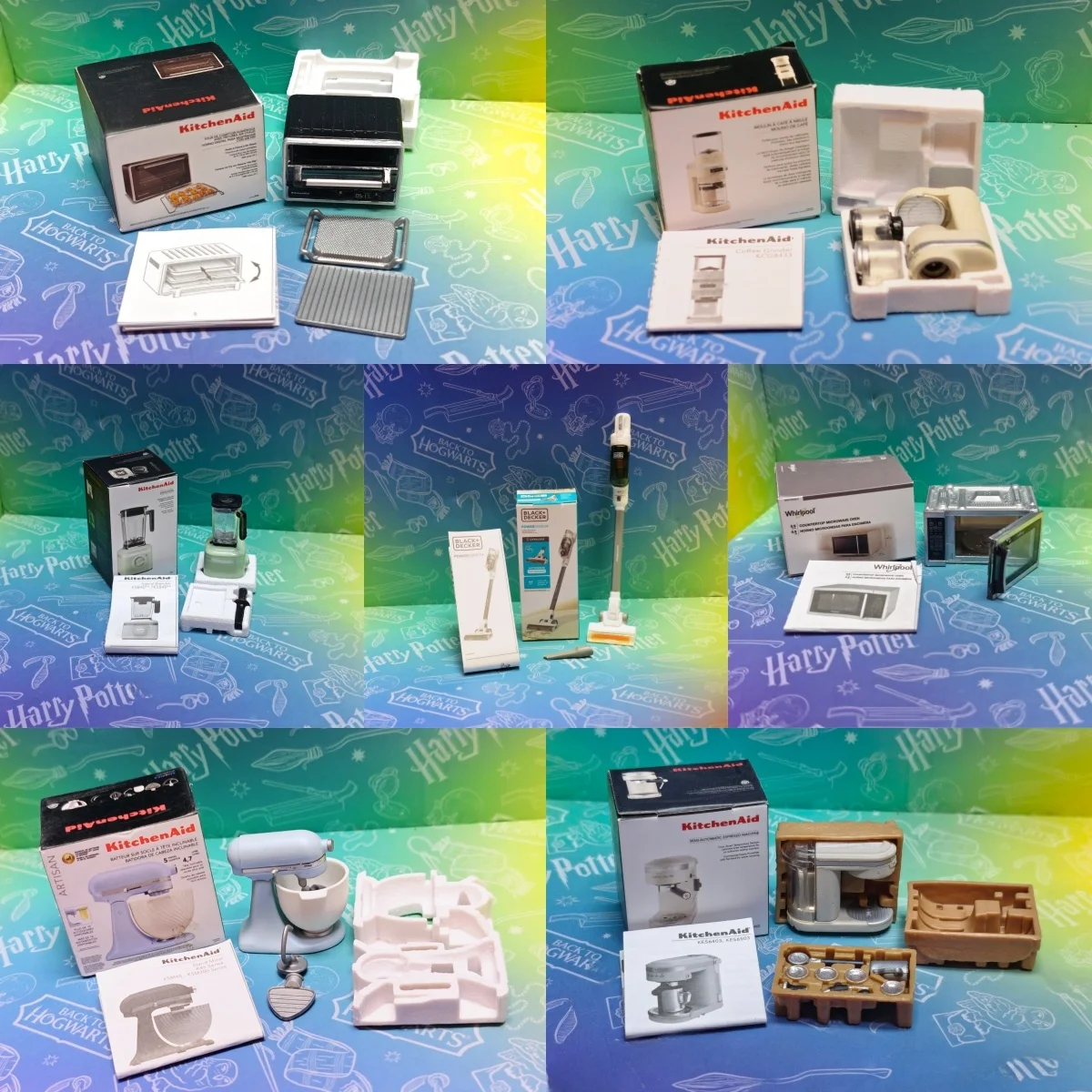 Miniature Simulation Household Appliance Model Toy Accessories Children's Playhouse Scene Decorations Collectible Miniatures