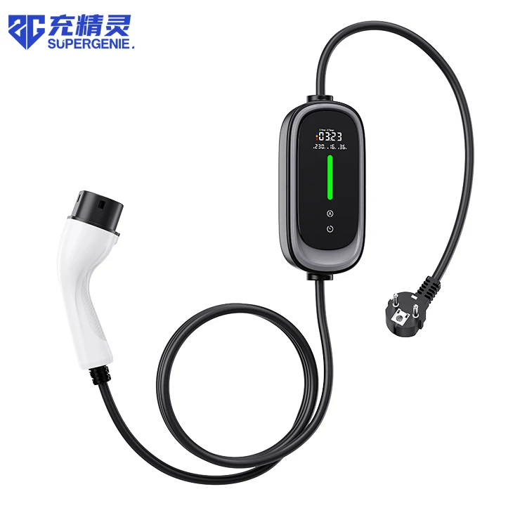 Fast Charging 16A Portable EV Charger with Protection Box New Condition Electric Vehicle Car Accessories