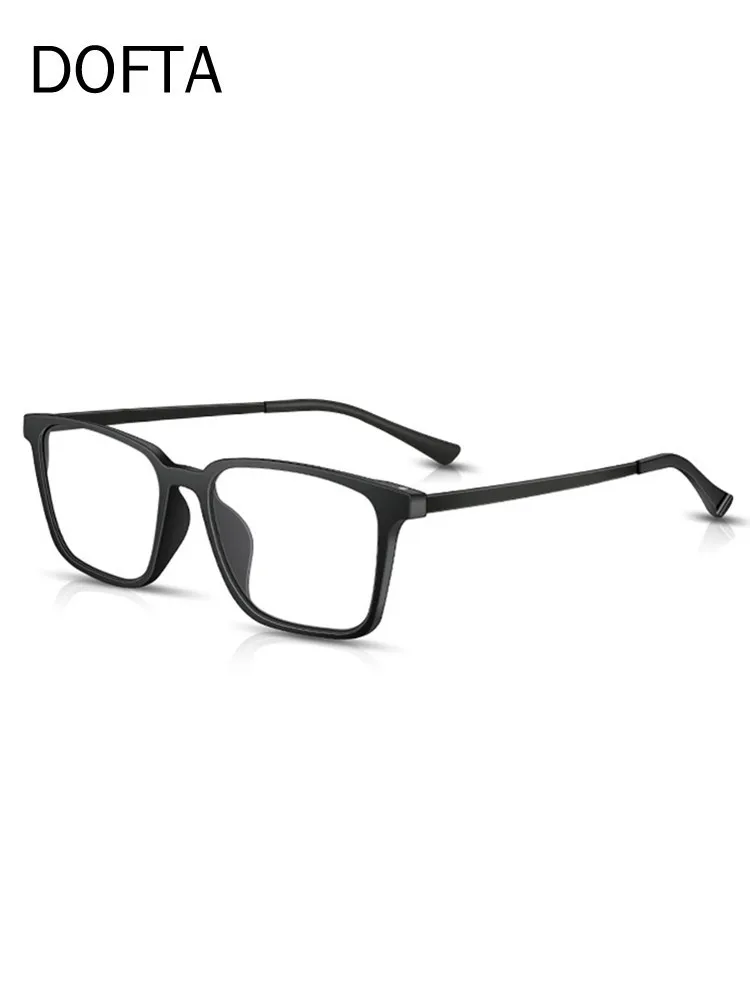 

DOFTA Ultralight TR90 +Pure Titanium Optical Myopia Glasses Frame Men Retro Square Prescription Eyeglasses Frame 5698