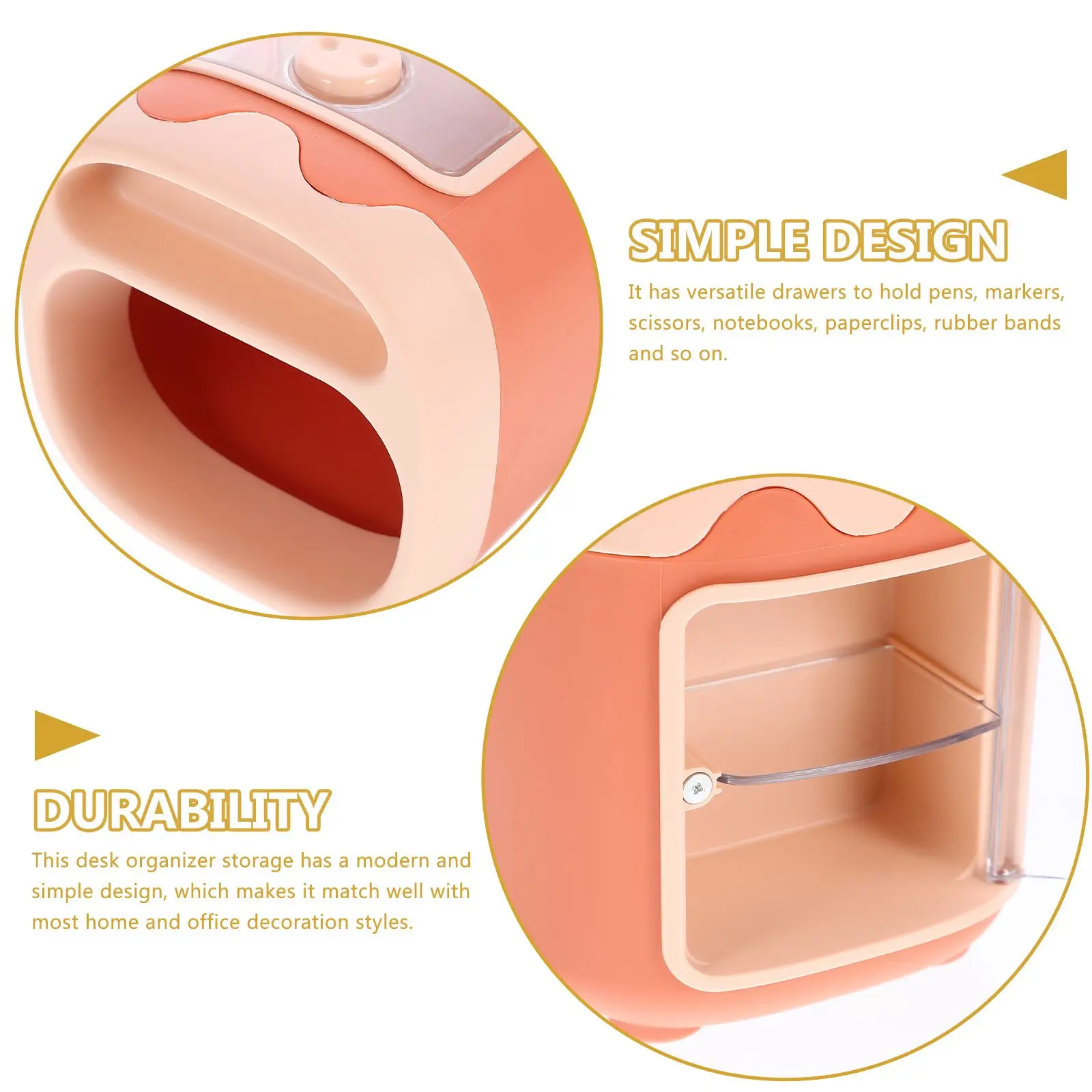 

Desk Organizer Pen Holder Stylish Pencil Storage Box Blue Large Capacity Stationery Rack for Students Desk tidy