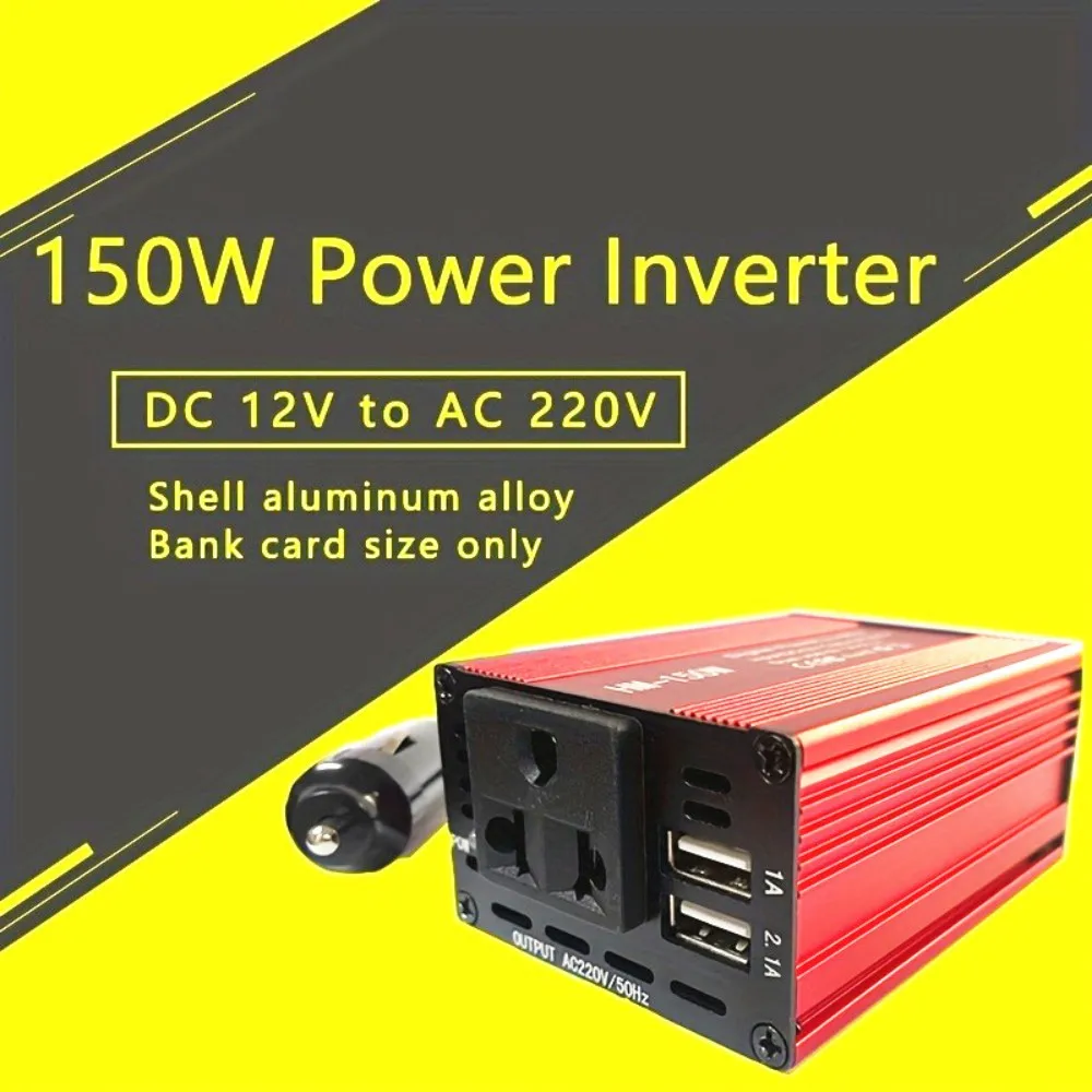 New 150W Car Multifunction Charger USB-A Car Charger Car Rapid Charger Multiple Ports