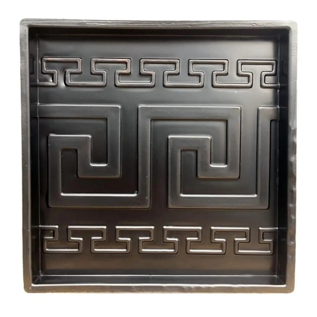 DIY Plastic Stepping Stone Making Garden Paving Slab Concrete Molds for Home Path Decoration
