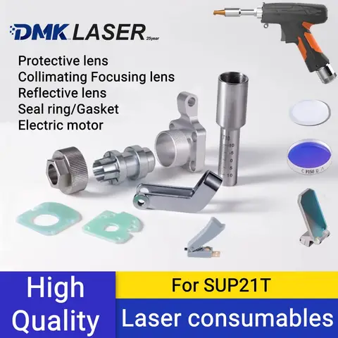 DMK SUP21T 레이저 용접 헤드 D18T2 보호 창 시준 Leans D16T5F60 초점 D20T4.5F150 F800 반사판 씰 링
