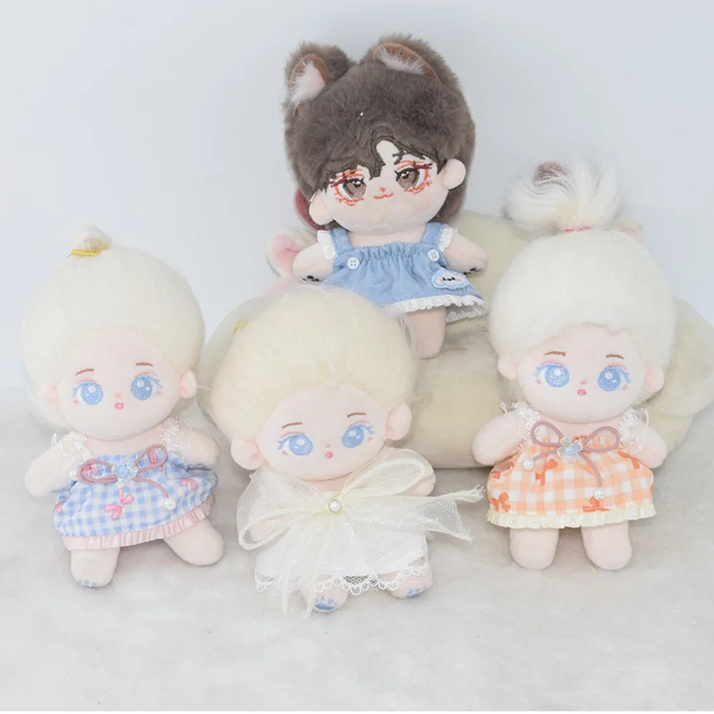 Labubu Time To Chill Filled Labubu Doll Clothes Cotton Doll Pumpkin Set accessori per bambole regalo Cos fatto a mano vestiti per bambole fatti a mano