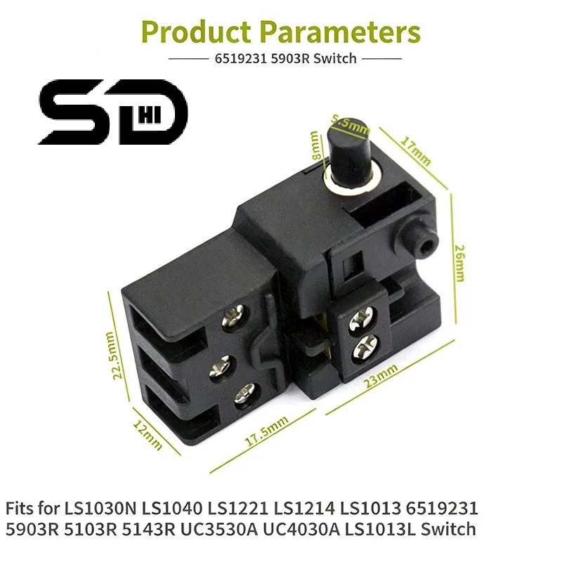 Innovative Engineering Of The Replacement Switch Trigger With Identification Code 651922-3 Suitable For Across Several Models