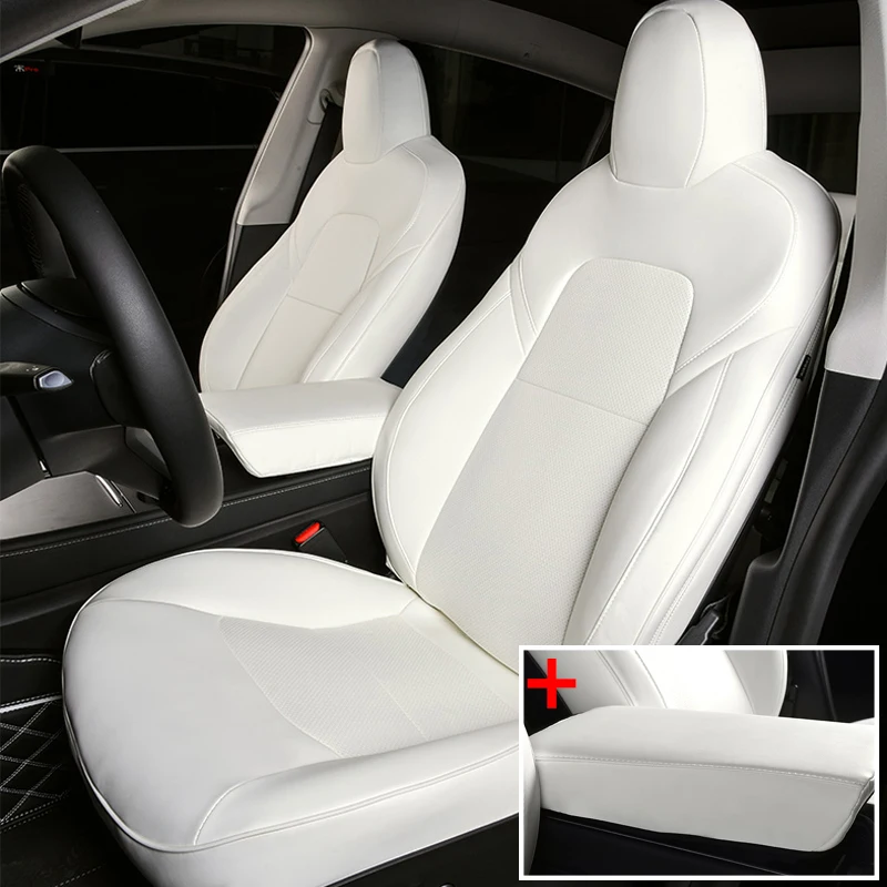 Custom Seat Covers For Model 3 2022 2021 2020 2019 2018 5 Seater Full Set Car Styling Accessories