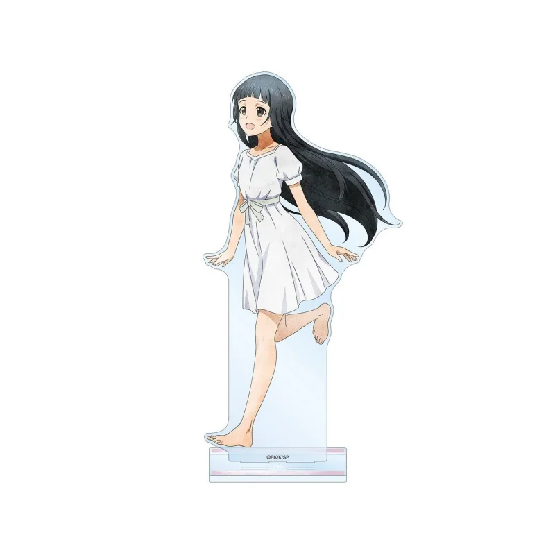 Sword Art Online Anime Kirito Asuna Yui Leafa Silica Lisbeth Klein Acrylic Figure Stand Christmas Keychain Toys 15cm view 4