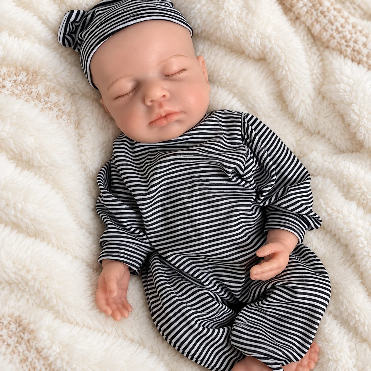 Poupée bébé reborn en silicone - Reborn Baby Doll Silicone Realistic avis et prix