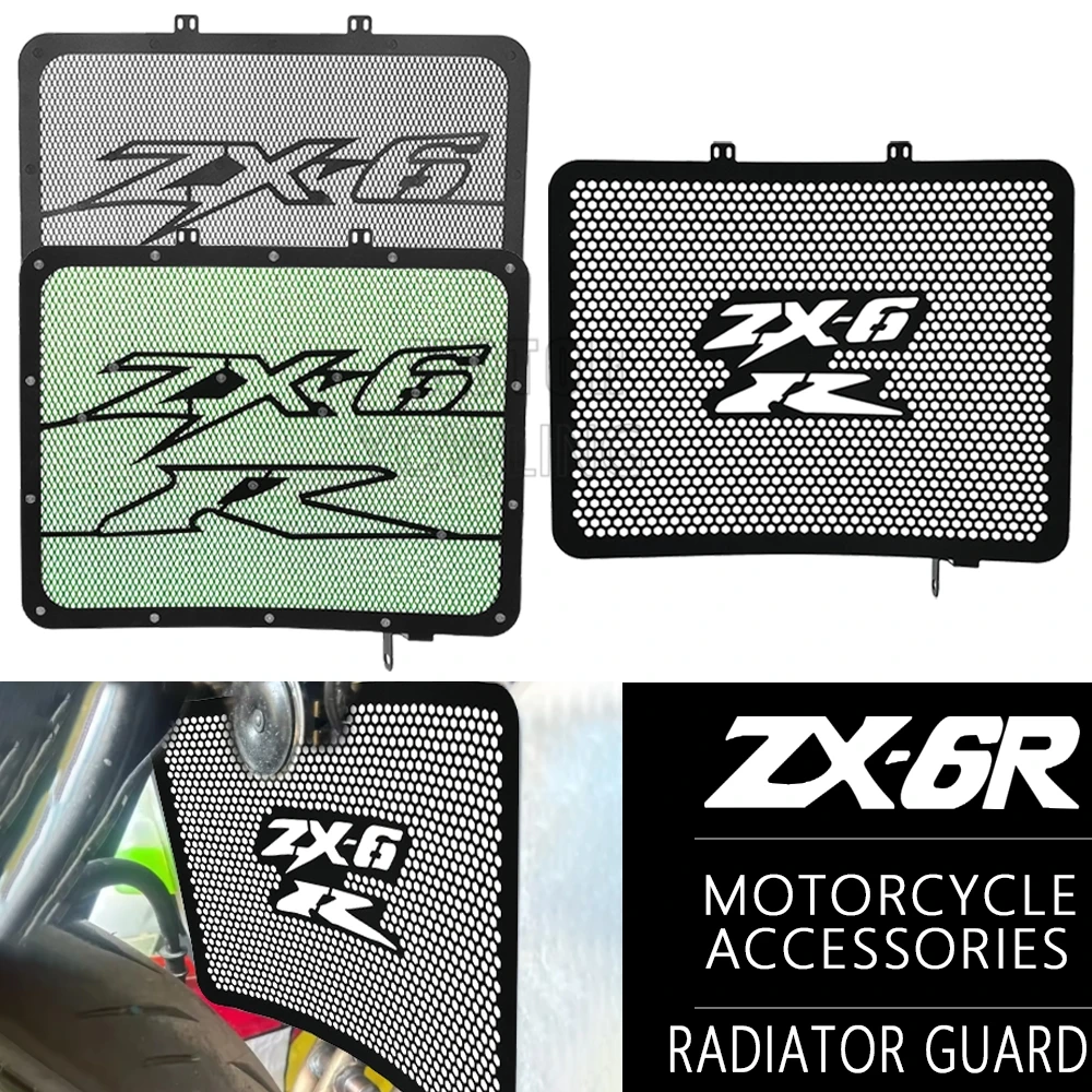 

Защитная решетка радиатора для мотоциклов Kawasaki Ninja ZX636R ZX-636R ZX-6R ZX6R ZX636 2003-2004 годов выпуска