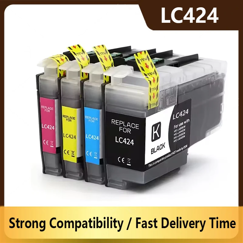 

LC424 LC-424 LC 424 Compatible Ink cartridge For Brother DCP-J1200DW DCP-J1200W DCP-J1200WE printer