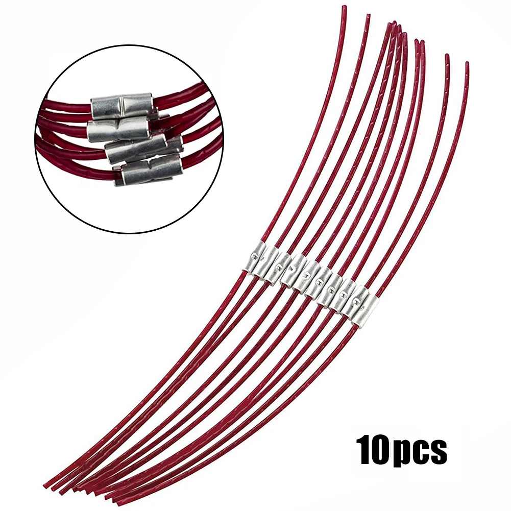 10 X Lines For Bosch ART23, ART26, ART30, F016800181 26cm Trimmer Grass Trimmer Spool Line Garden Power Tool Accessories