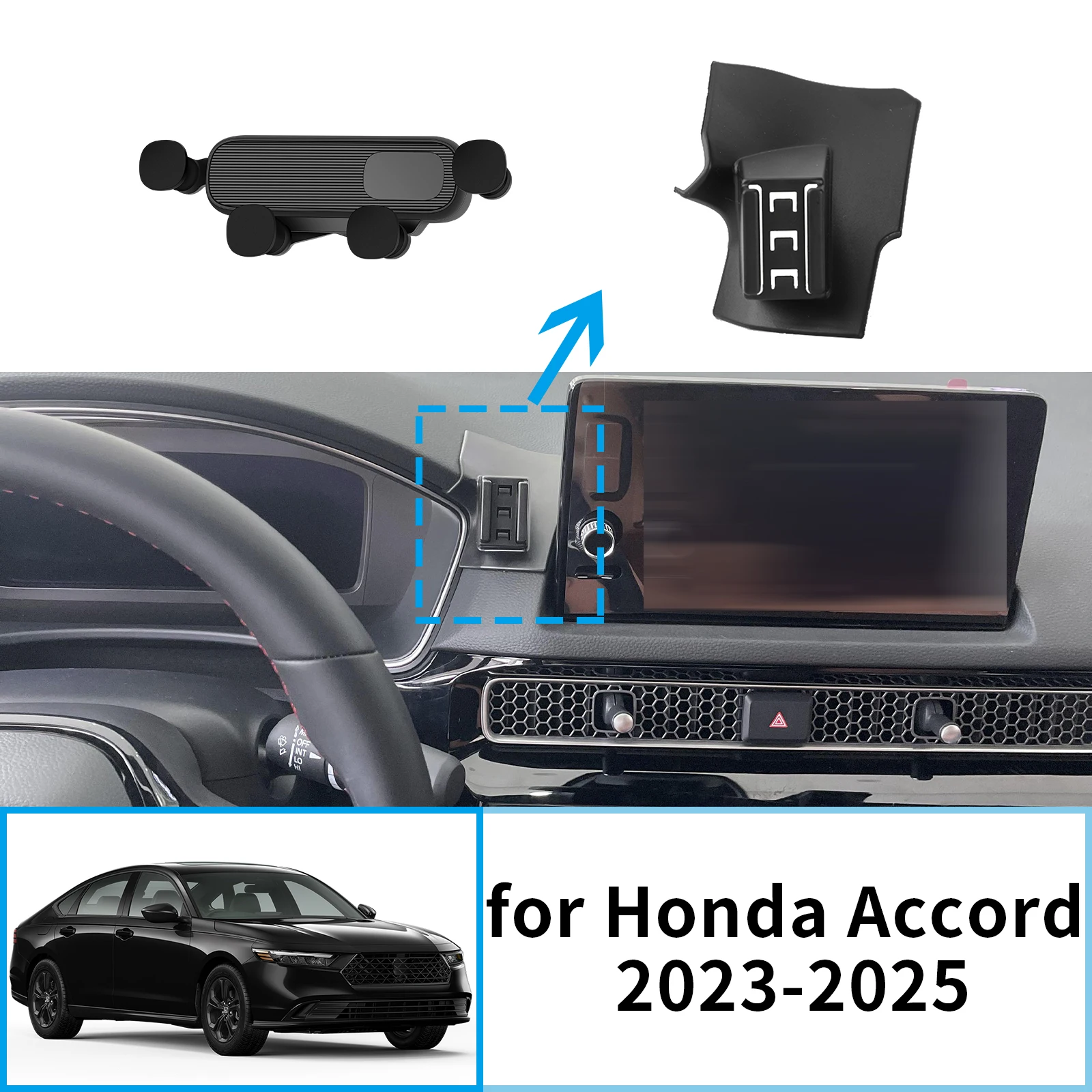 

for Honda Accord 2023 2024 2025 11th GPS Bracket Navigation Car Mobile Phone Holde Stand Auto Accessoriesr
