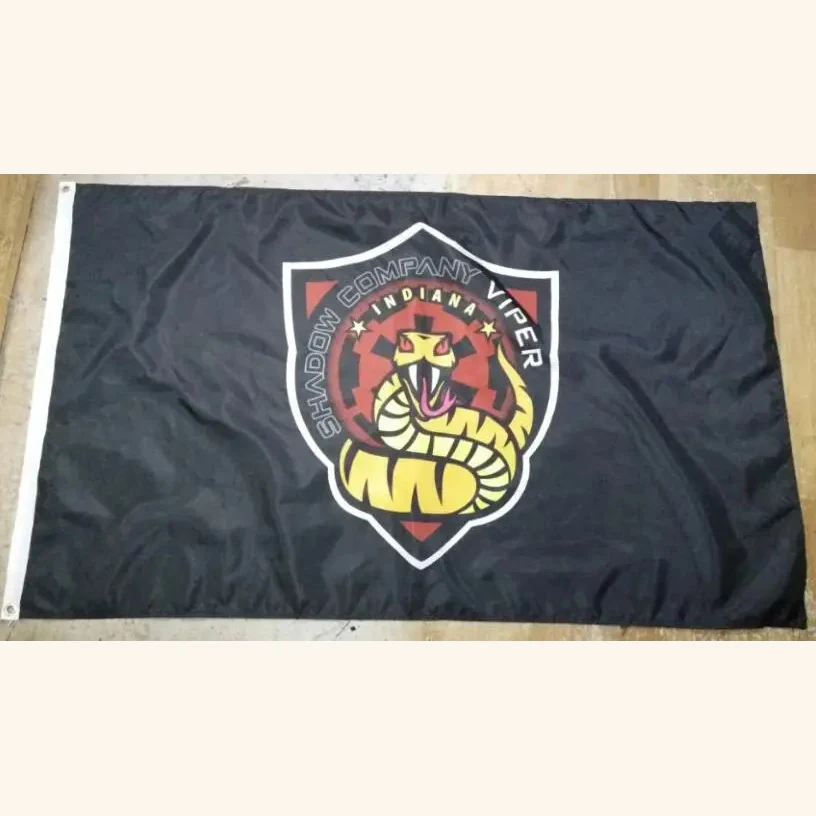 3x5ft polyester banner of viper custom any hobby business history home flag