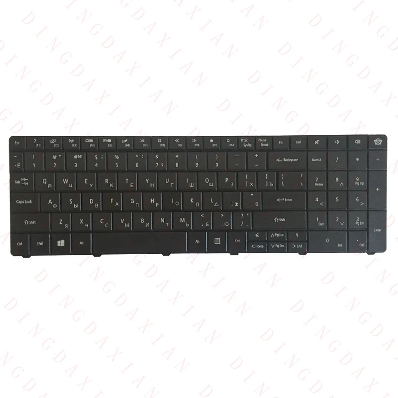 F + nuevo teclado ruso/RU para ordenador portátil Packard Bell EasyNote TE11 TE11HR TE11-BZ TE11-HC TE11HC MS2384 TK13 MP-09G33SU-442W